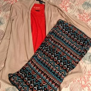 Women’s three piece outfit.